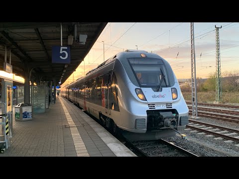 Führerstandsmitfahrt Naumburg (Saale) Hbf - Weimar - Erfurt Hbf - Gotha - Eisenach Hbf
