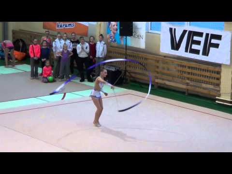 Arina Leina,LR kausa izcīņa mākslas vingrošanā 2015