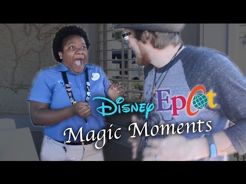 Epcot Magic Moments - Magic For Cast Members - Magician at Disney