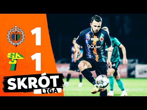 FORTUNA 1 LIGA: Chrobry Głogów - Górnik Łęczna 1:1 (skrót)