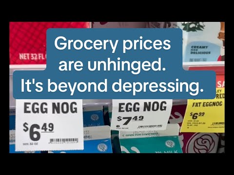 Grocery prices are unhinged.