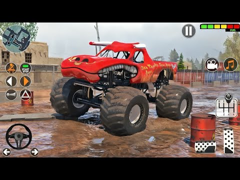 Monster Truck Driving Mud and Rocks Crawler - Offroad Outlaws Simulator #16 - Android GamePlay
