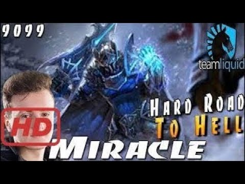 DOTA 2 PRO 2017 | Liquid.Miracle- Sven Hard Road To Hell | 9099 MMR Dota 2