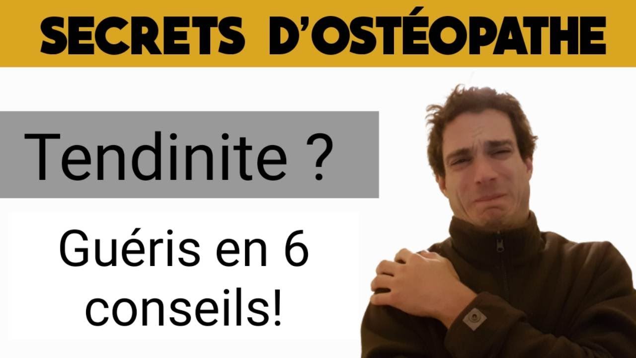 Comment soigner une tendinite ? 6 conseils d'ostéopathe