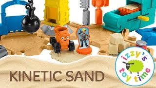 Bob the Builder Mash &amp; Mold Construction Playset | Kinetic Sand | Toy Cars for Kids