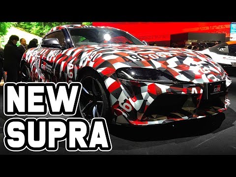 NEW TOYOTA SUPRA! - TOKYO AUTO SALON 2019