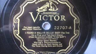 I found a  Million Dollar Baby - Waring's Pennsylvanians