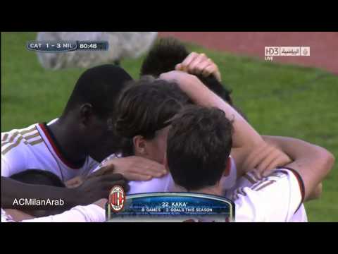 Catania 1-3 AC Milan 2013 2014 | Kaka' for 1-3