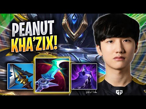 PEANUT IS SO GOOD WITH KHA'ZIX! - GEN Peanut Plays Kha'zix JUNGLE vs Graves! | Season 2023