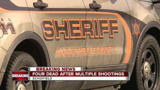 Four dead after multiple shootings near Wausau