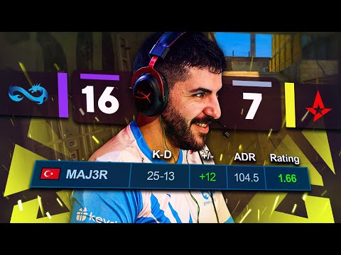 Eternal Fire's MAJ3R vs Astralis in EU RMR B (Demo Review)