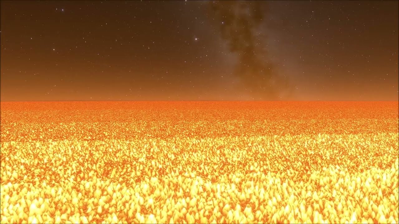 Surface of Stephenson 2-18 in SpaceEngine