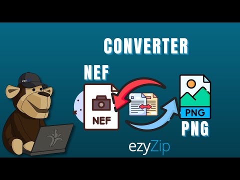 Como converter NEF para PNG