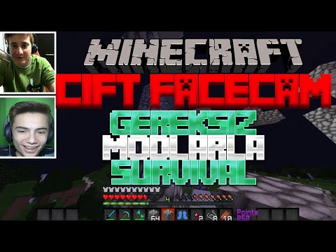 ÇİFT FACECAM! - Gereksiz Modlarla Survival #3