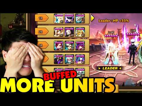 Testing The Buffed Units From The Balance Patch Nobody Talks About (Summoners War)