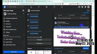 FB Tutorial Video : Un-Cut Tutorial Video 02 #TechnicalsKolkata Facebook Page