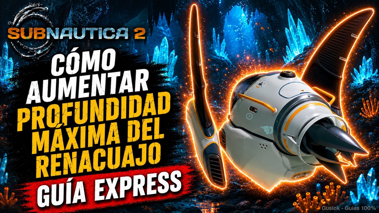 Cómo Aumentar la Profundidad Máxima del Renacuajo Guía Completa 100% | Paso a Paso Subnautica 2 Cómo Aumentar la Profundidad Máxima del Renacuajo Guía Completa 100% | Paso a Paso Subnautica 2