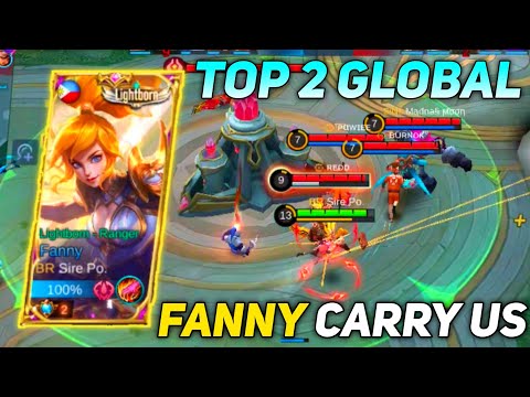 AGGRESSIVE FANNY GAMEPLAY - BY TOP GLOBAL FANNY | By Sire Po. - MLBB