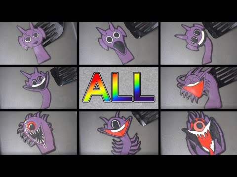 Incredibox Sprunki Horror Pancake Art - Phase 1 to Phase 8 [Durple]