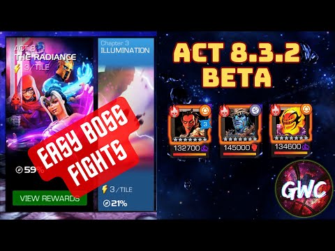 ARE ACT/STORY becoming irrelevant in MCOC? | Act 8.3.2 BETA | Easy Boss Fight #mcoc #gaming #marvel