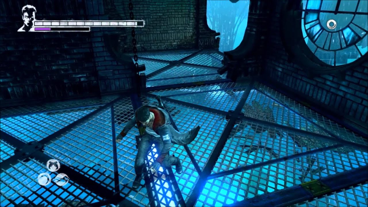 DmC - Mission 9 - Devil Inside - 2 Lost Souls, 1 Key, 1 Door - All Collectibles - Devil May Cry