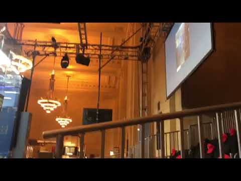 Ali Farag Practices With Nour El Tayeb, His Wife, At JP Morgan TOC Squash NYC