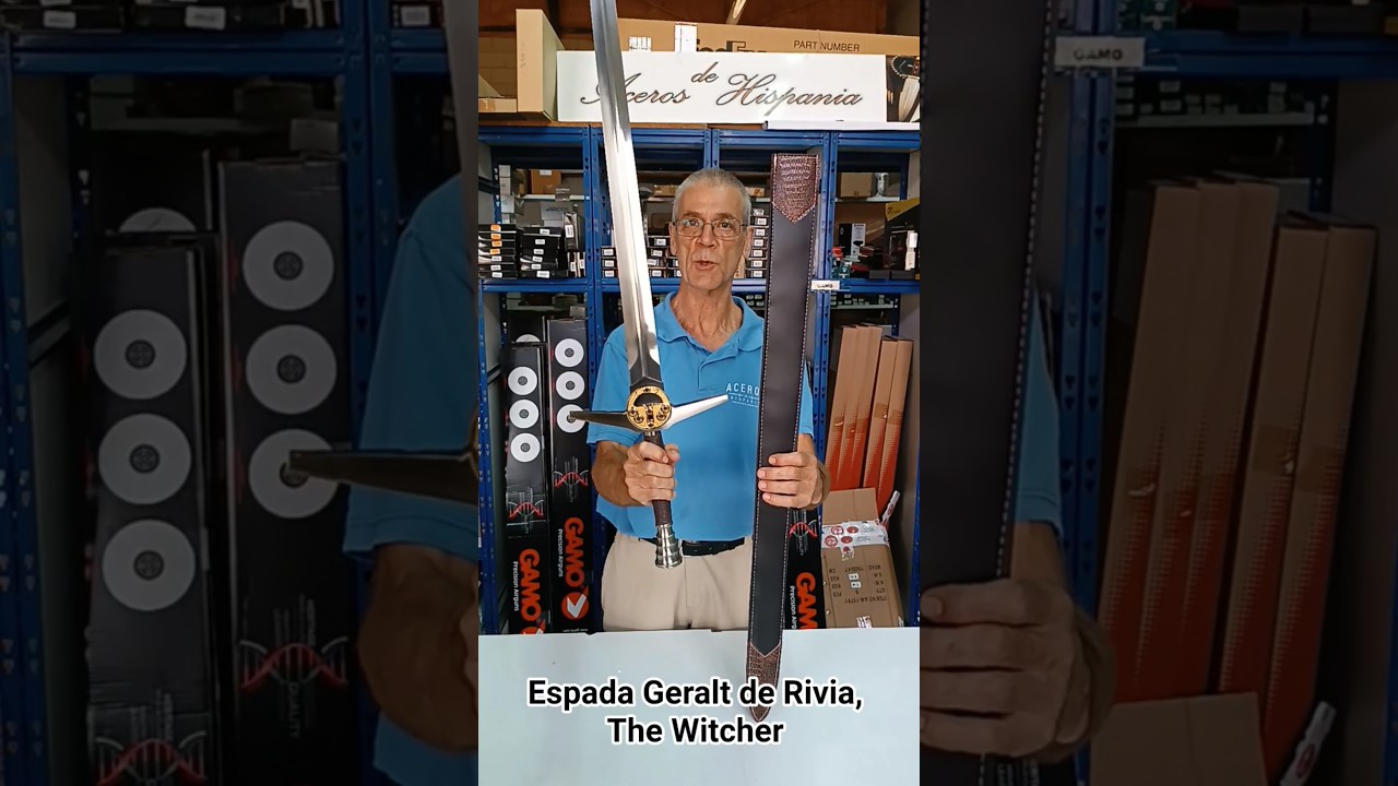 GERALT DI RIVIA SPADA GENERAZIONE III - THE WITCHER 3