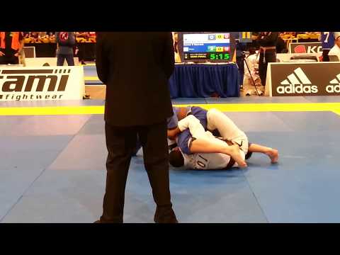 Jim Barrett semi finals IBJJF Master Worlds 2016