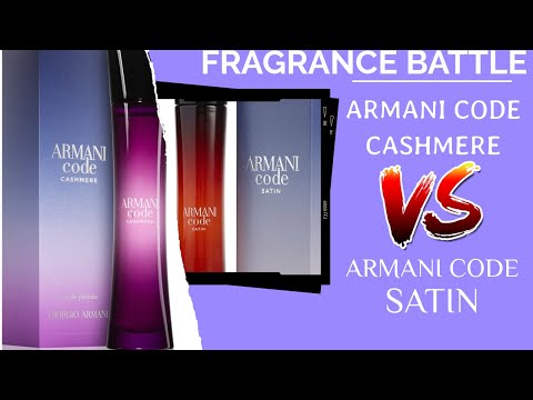 Armani Code Cashmere VS Armani Code Satin | FRAGRANCE BATTLE