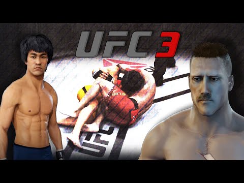 Adolf Hitler vs. Bruce Lee (EA sports UFC 3)