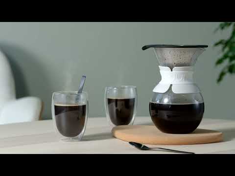 Bodum - Pour over coffee maker with permanent filter