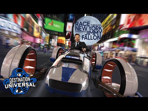 Race Through New York Starring Jimmy Fallon Full Ride POV (No 3-D Effects)