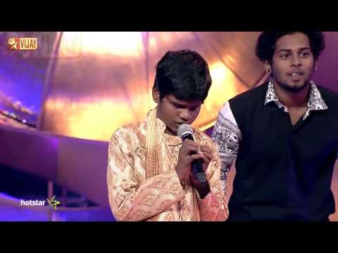 Super Singer Junior - Ennama Ippadi Panreengale Ma by Dhanush