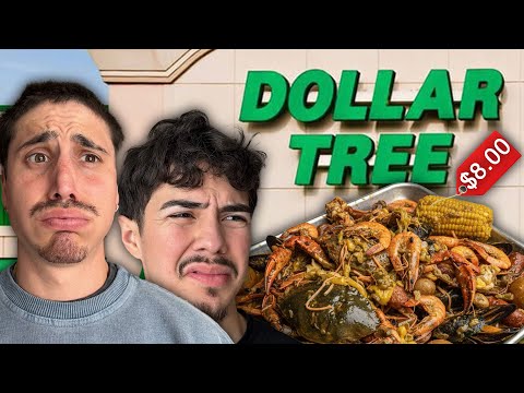 We Made A Dollar Tree Seafood Boil