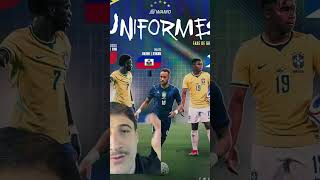 UNIFORMES DEFINIDOS! 🇧🇷