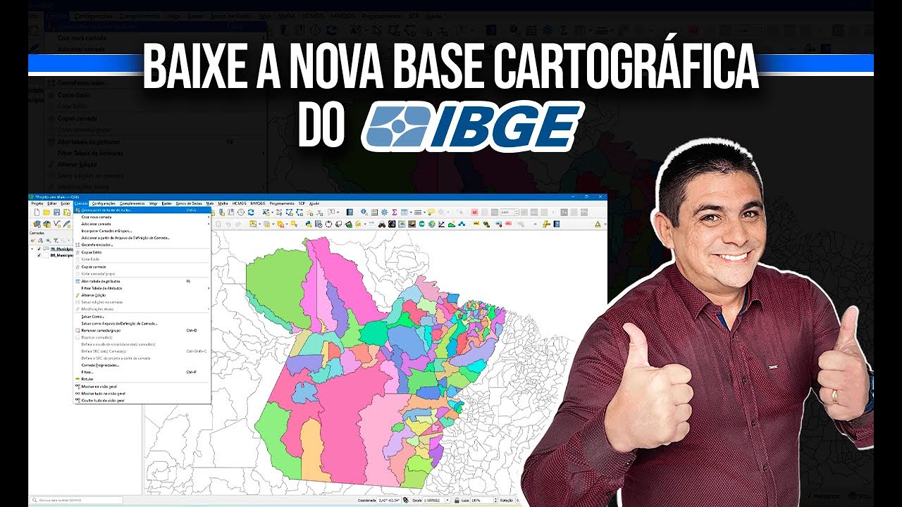 Como fazer o Download da Nova Base Cartográfica do IBGE [Atualizado Março 2023]