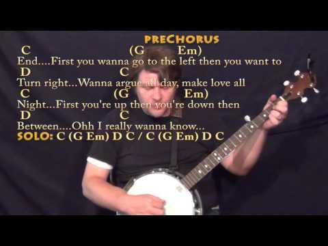 What Do You Mean? (Justin Bieber) Banjo Cover Lesson in C with Chords/Lyrics