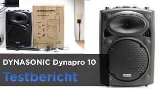 Dynasonic Dyna Pro 10 - Karaoke Lautsprecher