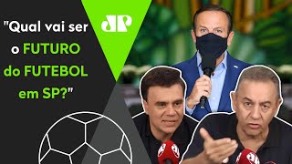 ‘Imagino que será feita uma bolha’; veja o debate sobre a paralisação do futebol