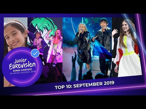 TOP 10: Most watched in September 2019 - Junior Eurovision Song Contest