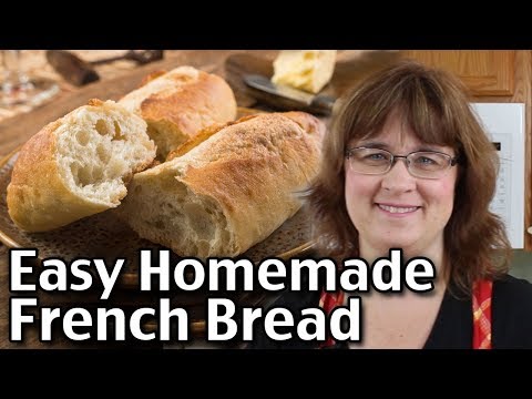 How To Make Homemade French Bread! Quick And Easy Recipe! (Short Version)
