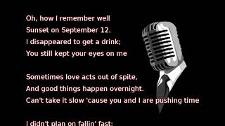 Miranda Lambert - Pushin&#39; Time (lyrics)