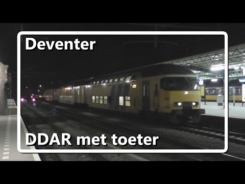 DDAR arriveert op station Deventer met toeter!