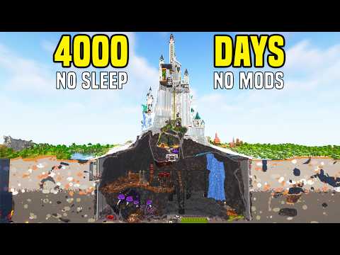 I Survived 4000 Days in Hardcore Minecraft