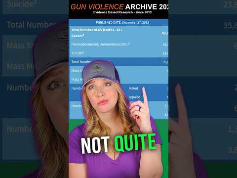 GVA: Misleading information?!? Can you believe it?!? #shortsvideo #shorts #2ndamendment #guncontrol Thumbnail