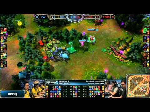 IEM SAO PAULO: Lyon (Mex) vs 7w (Bra) - 4tos final - Game 1