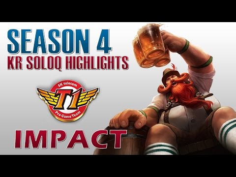 SKT T1 Impact - Gragas vs Quinn - KR SoloQ Highlights