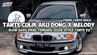 Download lagu DJ TANTE HOLICC 2026 - TANTE CULIK AKU DONG X MELODY SLOW BASS STYLE TANTE V2 | KHARIS SOPAN mp3 Download lagu DJ TANTE HOLICC 2026 - TANTE CULIK AKU DONG X MELODY SLOW BASS STYLE TANTE V2 | KHARIS SOPAN mp3