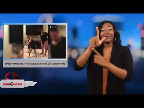 Daddy-daughter "Single Ladies" dance goes viral (ASL - 1.3.18)