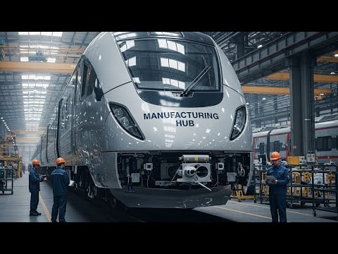 Inside the Billion-Dollar Train Factory 🚆 | How Massive Passenger Trains Are Built (Full Process)